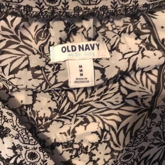 Floral Sheer Old Navy Blouse - Picture 4 of 4